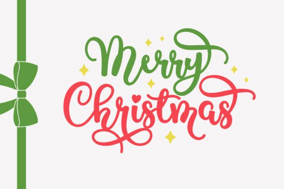 Christmas Honey Font - Preview 1