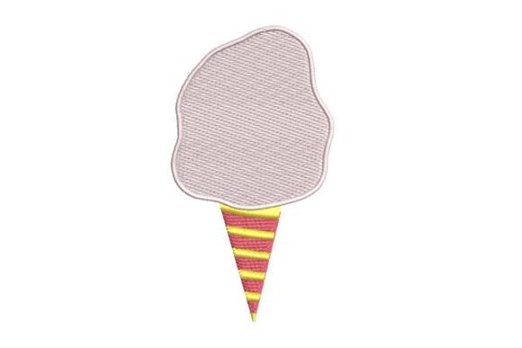 Cotton Candy Embroidery Design Postres y Dulces Diseño de Bordado Por Embroidery Designs