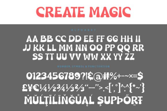 Create Magic Font - Preview 4