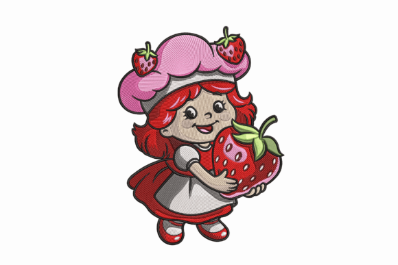 Cute Strawberry Girl