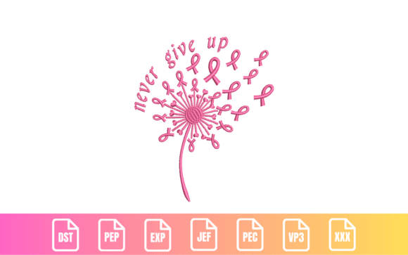 Dandelion Breast Cancer Awareness