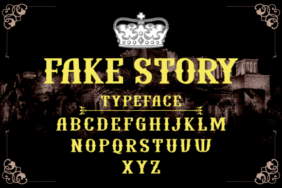 Fake Story Font - Preview 3