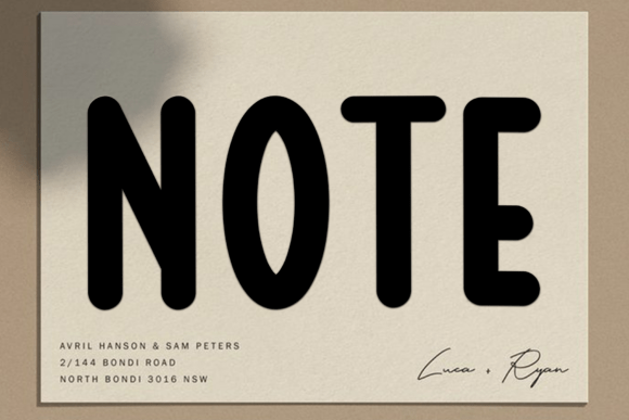 Fighter Font - Preview 3