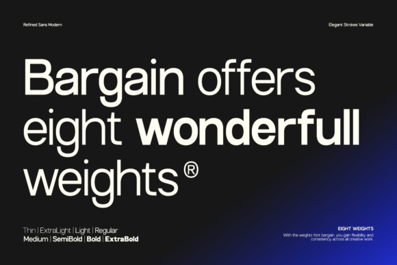 Gc Bargain V2 Font - Preview 1