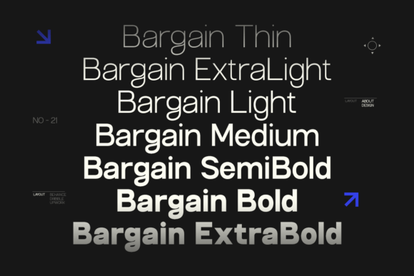 Gc Bargain V2 Font - Preview 2