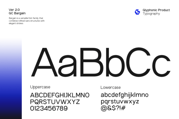 Gc Bargain V2 Font - Preview 4