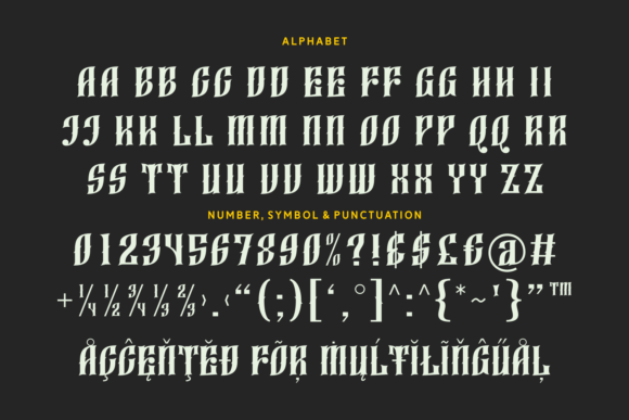 Garden Fence Font - Preview 4