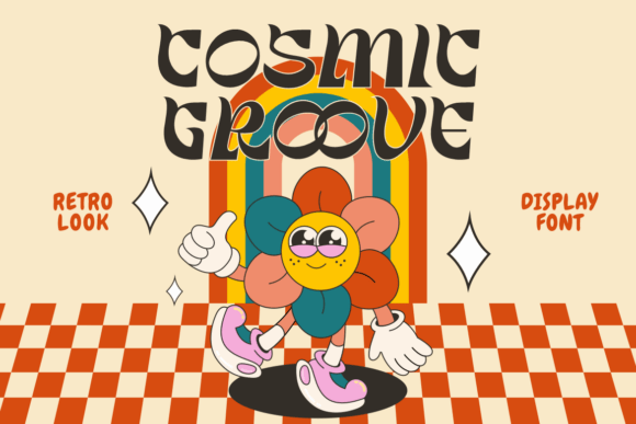 Golden Boogie Font PNG with transparent background - Preview 1