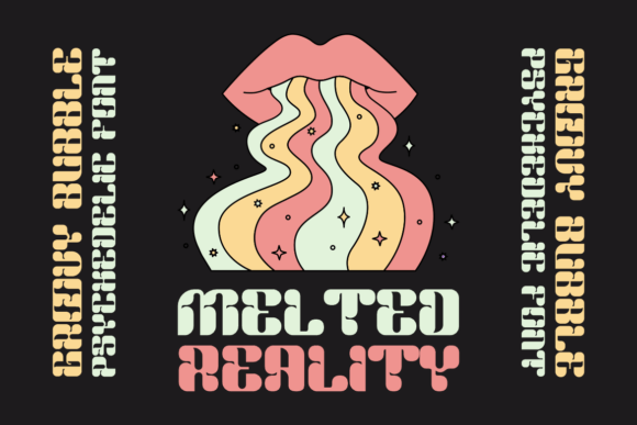 Groovy Bubble Font - Preview 2