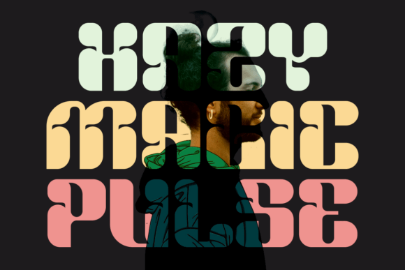 Groovy Bubble Font - Preview 3