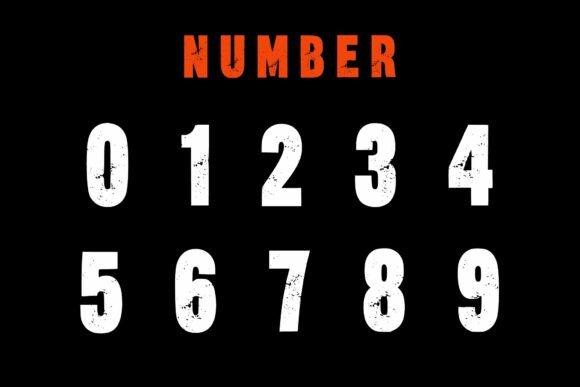 Grunge Project Font - Preview 4