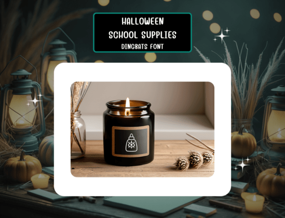 Halloweenschoolsupplies Regular Font - Preview 6