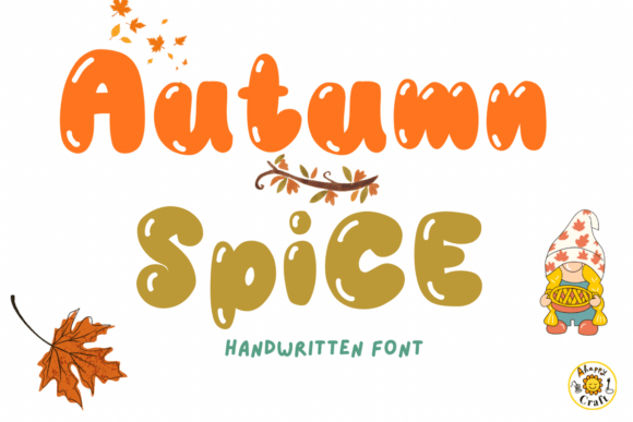 Happy Pumpkin Font - Preview 2