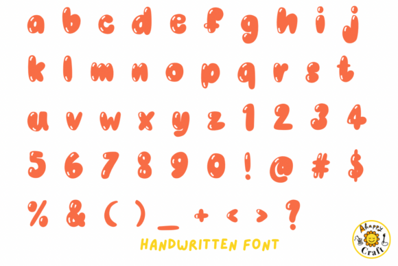 Happy Pumpkin Font - Preview 5