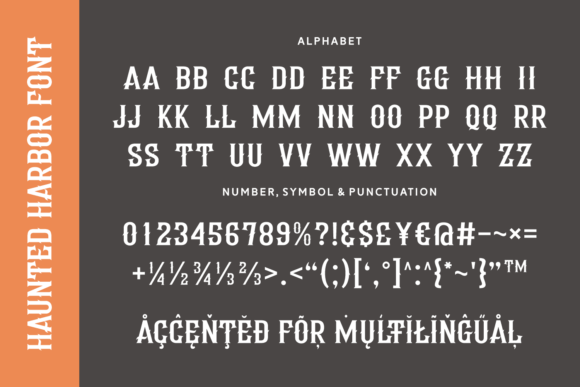 Haunted Harbor Font - Preview 3