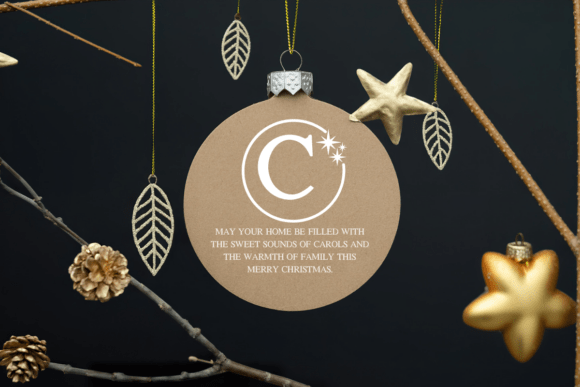 Merry Luxe Font PNG with transparent background - Preview 3
