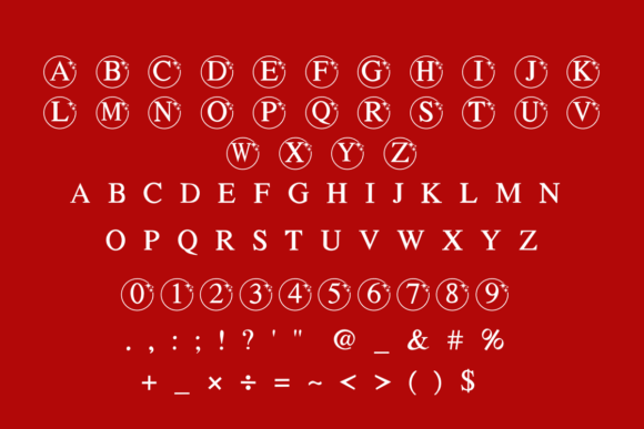 Merry Luxe Font PNG with transparent background - Preview 5