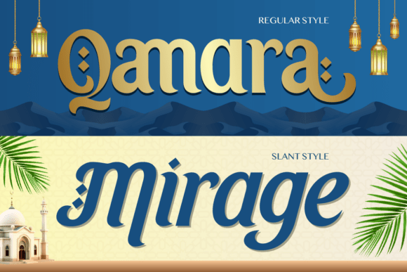 Mustaqim Font PNG with transparent background - Preview 3