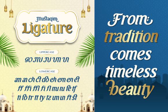 Mustaqim Font PNG with transparent background - Preview 5