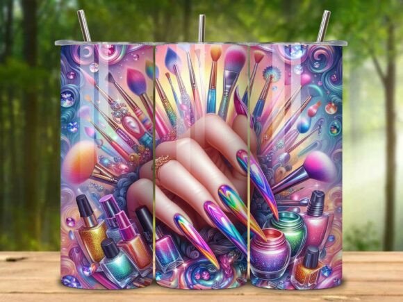 Nail Art Technician Beauty Tumbler V.5