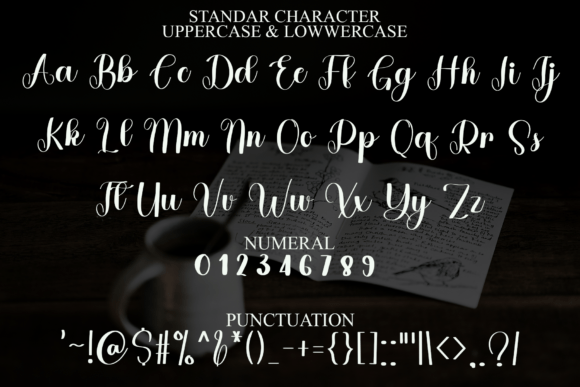 Satuday Holiday Font PNG with transparent background - Preview 6
