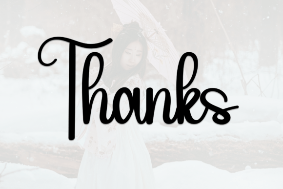 Snow Princess Font PNG with transparent background - Preview 4