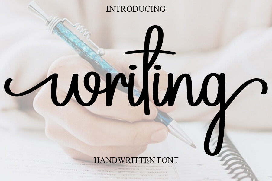 Writing Font