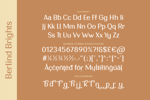 Berlind Brights Font - Preview 3
