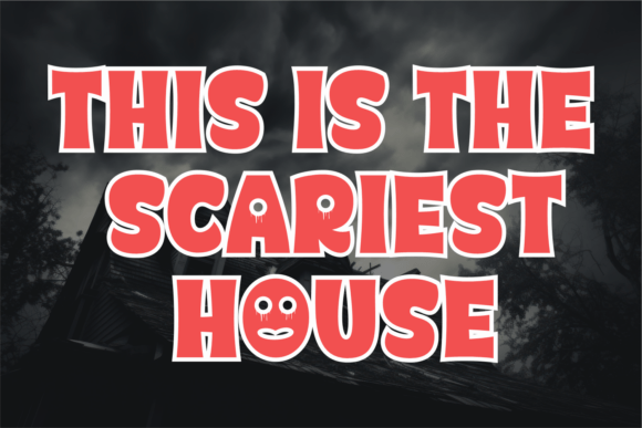 Bloody Tears Font - Preview 2