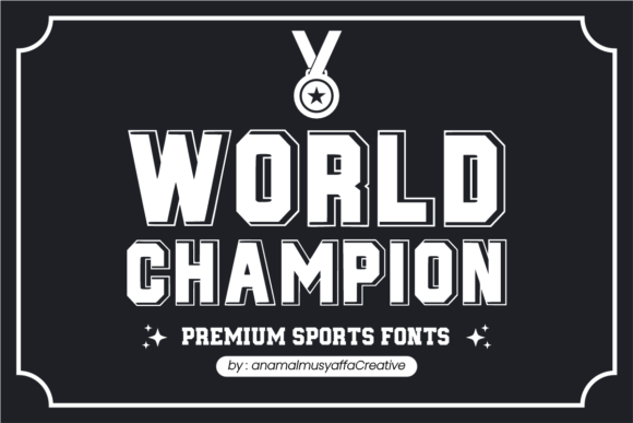 Championship Jersey Font - Preview 2