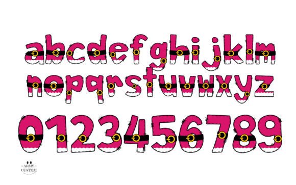 Christmas Pink Bundle Font - Preview 3
