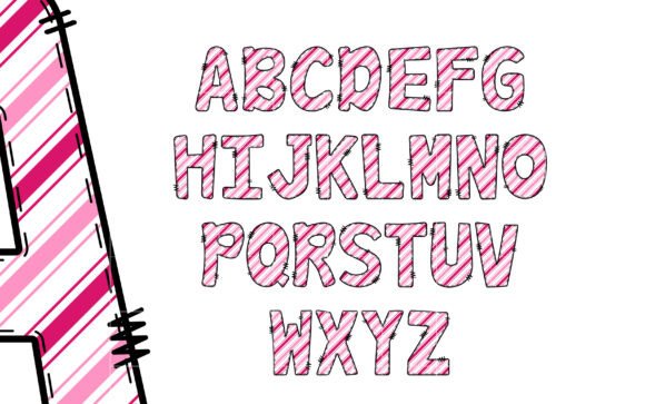 Christmas Pink Bundle Font - Preview 5