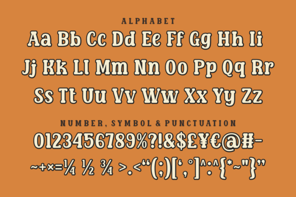Chunky Sweet Font - Preview 4
