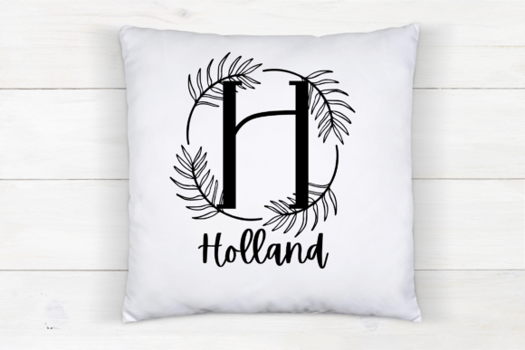 Crestelle Monogram Font PNG with transparent background - Preview 2