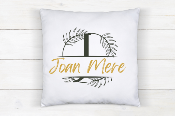 Crestelle Split Monogram Font - Preview 2