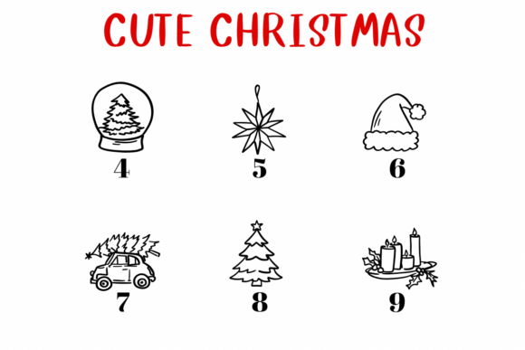 Cute Christmas Font - Preview 3