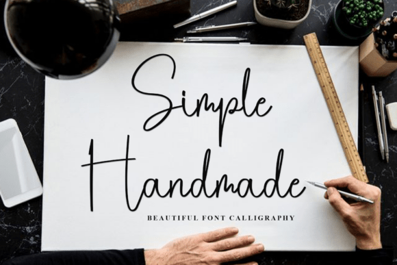 Daddy Calligraphy Font - Preview 3