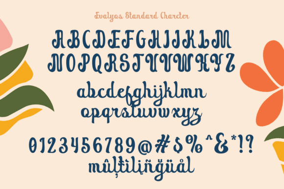 Evalyos Font - Preview 2