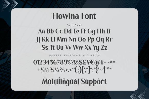 Flowina Font - Preview 4