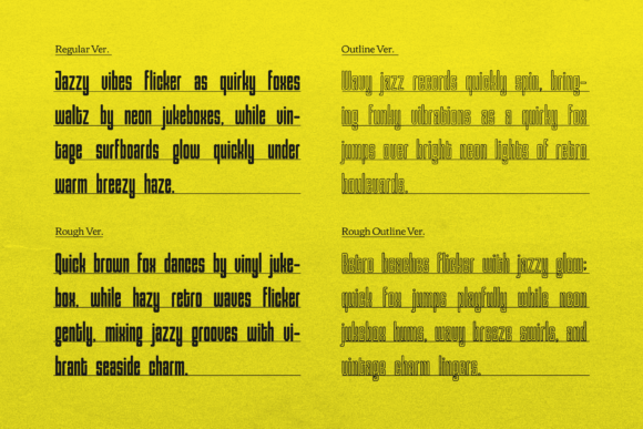 Gerebong Font - Preview 3