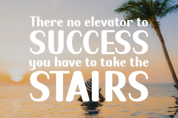 Great Mindset Font PNG with transparent background - Preview 1