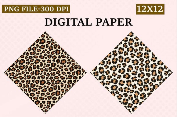 Leopard Print Seamless Pattern Graphic by Digital Print & Cut ...