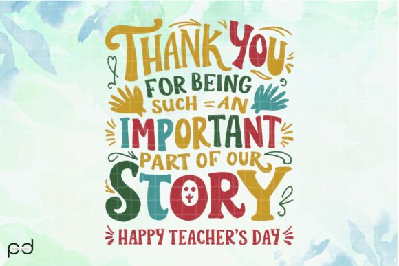 Thank You, Happy Teacher’s Day Graphics