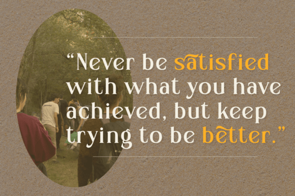 About Success Font - Preview 1