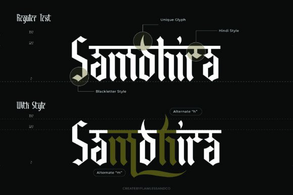 Bhavindra Font - Preview 4