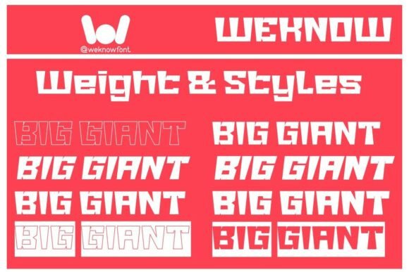 Big Giant Font - Preview 6