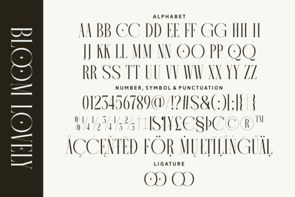 Bloom Lovely Font - Preview 3