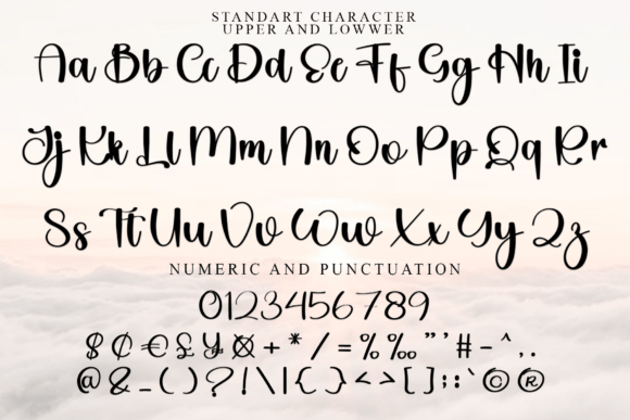 Brithany Calligraphy Font - Preview 4