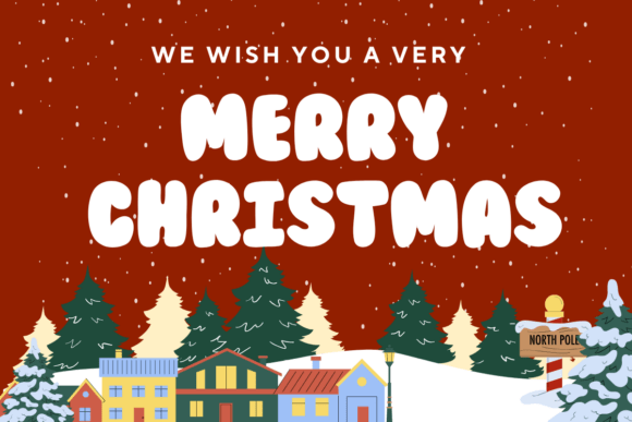 Christmas Mug Font - Preview 1