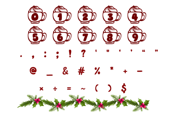 Christmas Mug Font - Preview 6